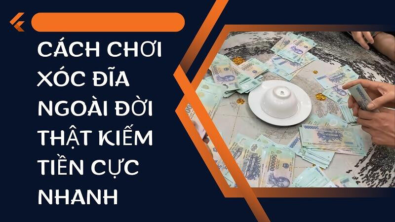 Alt: Người chơi đang đặt cược vào bàn xóc đĩa
