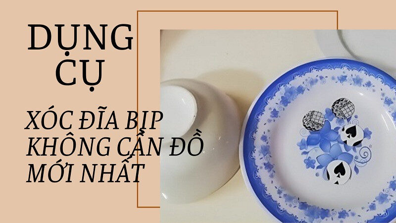 alt text: Các dụng cụ xóc đĩa bịp