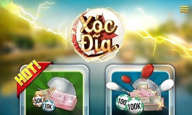 alt text: Dealer đang xóc đĩa trong trò chơi xóc đĩa 3D
