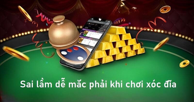 alt text: Người chơi đang tham gia xóc đĩa