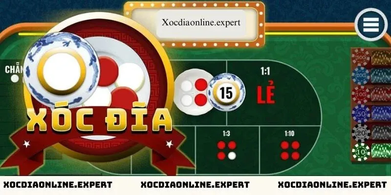Bàn chơi xóc đĩa online