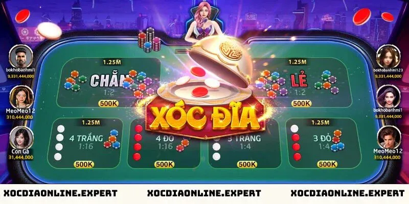 Bí quyết chơi xóc đĩa online