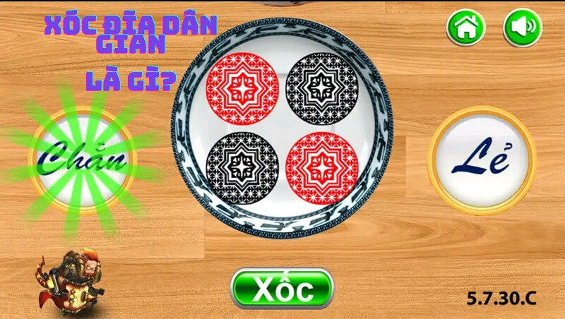 Khái niệm xóc đĩa dân gian