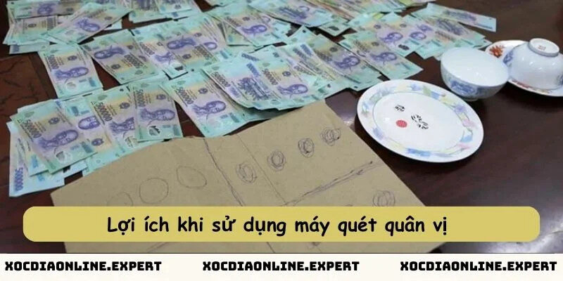 Lợi ích khi sử dụng máy quét quân vị