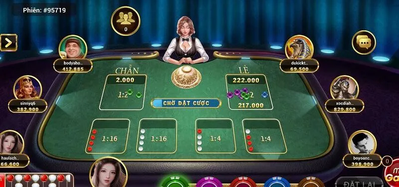 Luật chơi xóc đĩa cơ bản
