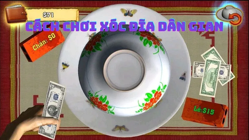 Luật chơi xóc đĩa