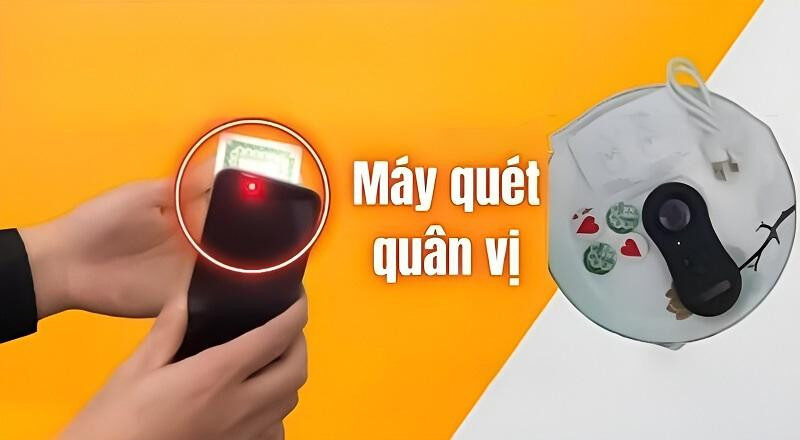 Máy quét quân vị xóc đĩa