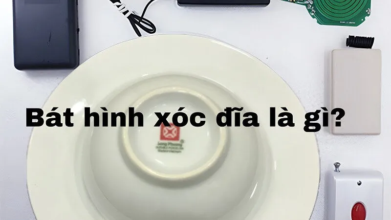 Mô tả bát hình xóc đĩa