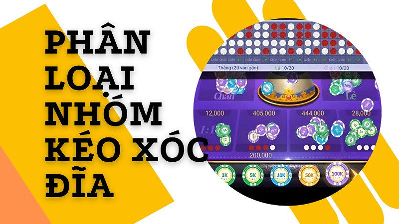 Phân loại nhóm kéo xóc đĩa
