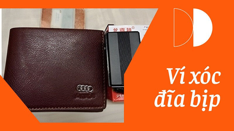 Ví xóc đĩa bịp